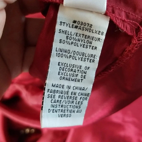 Red Vintage gown - Picture 3 of 3